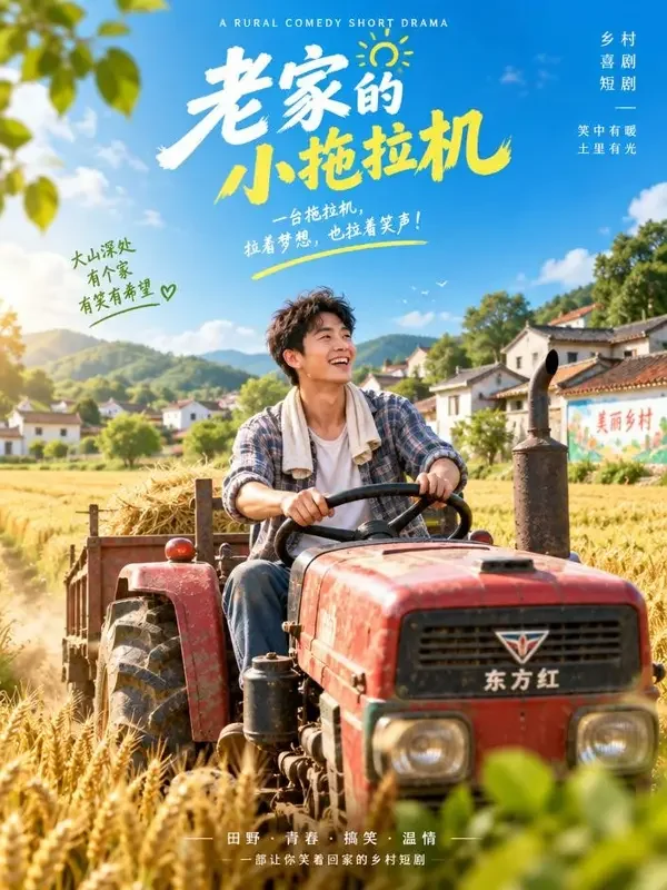 我在村里当首富封面 - 番茄海量短剧资源网乡村逆袭短剧